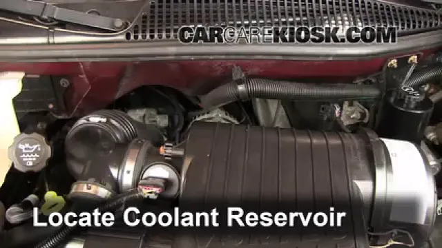 2005 Chevrolet Express 1500 5.3L V8 Standard Passenger Van Coolant (Antifreeze) Fix Leaks